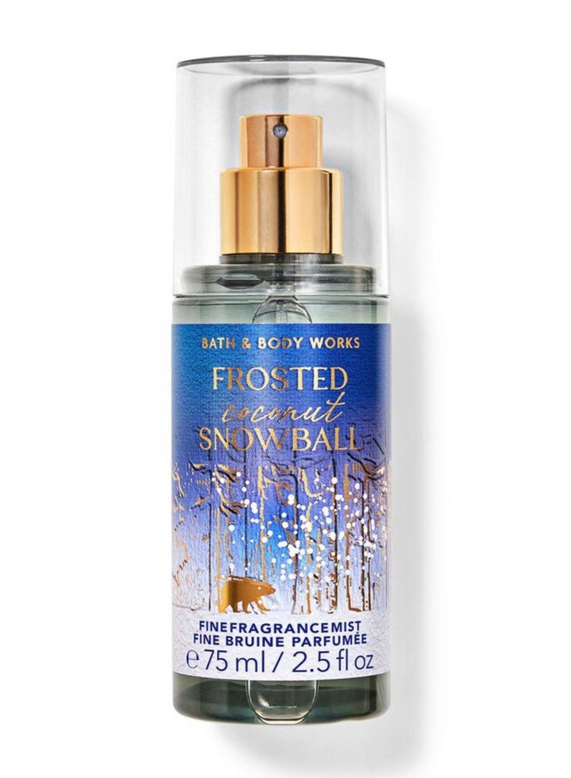 Frosted Coconut Snowball Travel Size Fine Fragrance Mist 75ml